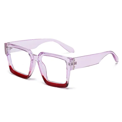 Occhiali Vintage Con Montura Quadrata Anti Luce Blu Retro Telaio In PC Moda Lenti Trasparenti Per Uomo E Donna
