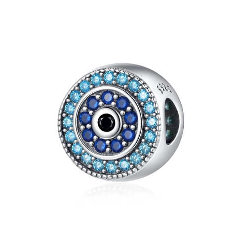 Böser Blick Hamsa Hand Charms Perlen Blau Zirkon Emaille DIY Schmuck Zubehör Für Armband Herstellung