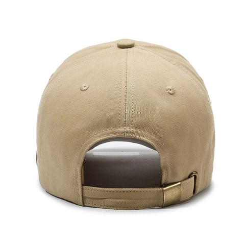Men's Oversized Cotton Baseball Cap Large Head Circumference Sun Protection Adjustable Outdoor Sport Hat Solid Color