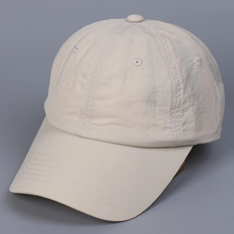 Minimalist Quick Dry Baseball Cap Polyester Breathable Sunshade Adjustable Solid Color Outdoor Sports Casual Hat