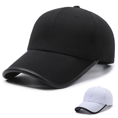 Cappello Da Baseball Minimalista Cotone Poliestere Parasole Sport All'aperto Fibbia In Metallo Regolabile Unisex