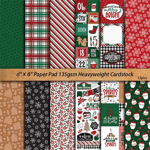 Carta Decorativa Con Motivi Retrò Di Natale Per Scrapbooking E Junk Journal Fai Da Te Stile Vacanze Vintage