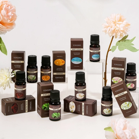 Aromatherapy Essential Oil Plant Extract Bottle Oil Soluble Fragrance Oil For Home Office Air Freshening Relaxing