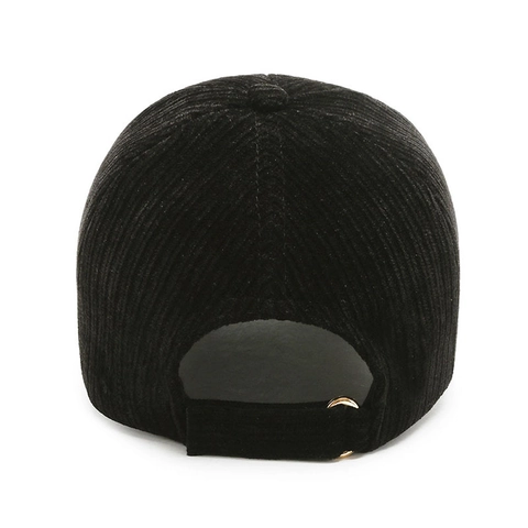 Cord-Baseballkappe Strength Buchstaben-Stickerei Retro Verstellbare Lässige Mütze Für Herren Damen