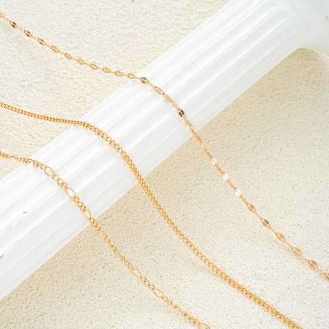 Sexy Multilayered Belly Chain Alloy Gold Tone Minimalist Waist Link For Women Beach Bikini Accessory