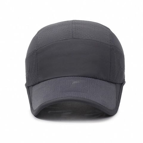 Baseball Cap Quick Dry Mesh Sun Hat Breathable Lightweight Adjustable Outdoor Sport Running For Men Women