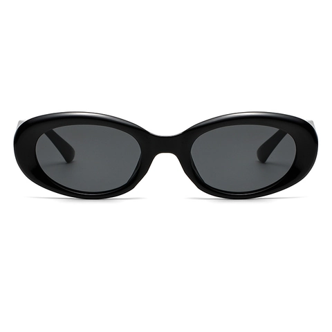 Vintage Oval Sonnenbrille Retro PC Rahmen UV400 Schutz Mode Kleine Rahmen Brillen Für Damen Herren
