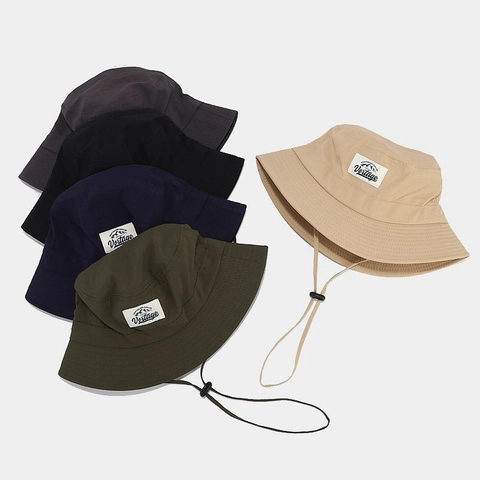 Sombrero De Pescador De Secado Rápido Protección Solar Con Cuerda Resistente Al Viento Transpirable Gorro Exterior Hombre Mujer