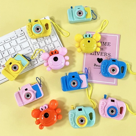 Mini Simulation Kamera Spielzeug Kunststoff Pädagogische Betrachtung Projektion Retro Nostalgisch Klassenzimmer Party Favor Kleinkinder