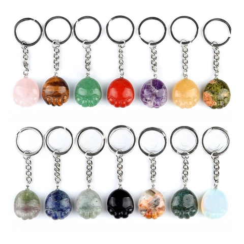 Natürlicher Kristall-Achat-Stein Pfotenform Schlüsselanhänger Polierter Edelstein Fußabdruck Keyring Für Auto Handtasche Deko Damen Herren Geschenk