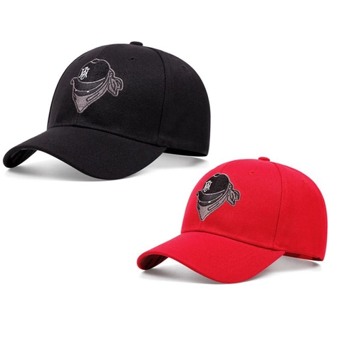 Casquette De Baseball Brodée Personnage Ninja Mélange Coton Acrylique Visière Streetwear Réglable Sport De Plein Air Décontracté