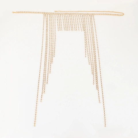 Strass Kwastje Hoofdketting Gezichtssluier IJzer Kristal Franje Boho Bruiloft Feest Sieraden Accessoire Voor Vrouwen