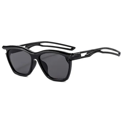Occhiali Da Sole Per Bambini Montatura PC Lenti AC Protezione UV400 Design Asta Cava Stile Occhio Di Gatto Quadrato