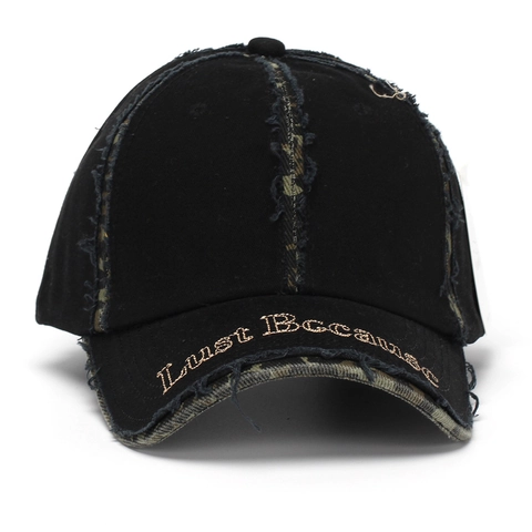 Gorra De Béisbol De Algodón Desgastado Vintage Deshilachado Bordado 3D Camuflaje Parche De Leopardo Ajustable Sombrero De Sol