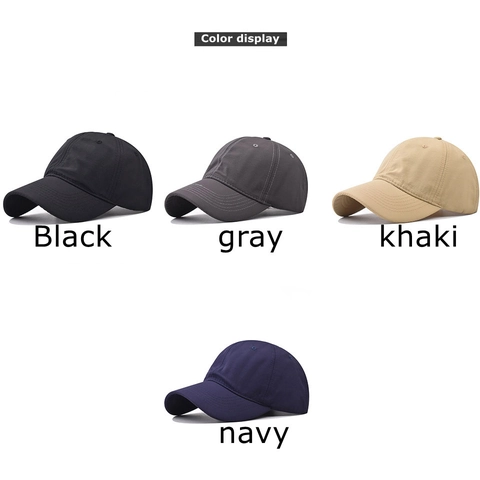 Classic Cotton Baseball Cap Breathable Sun Protection Outdoor Sports Adjustable Solid Color Minimalist Hat