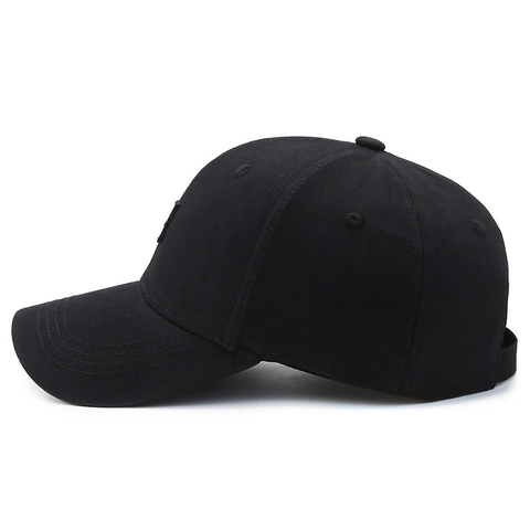 Casual Cotton Baseball Cap Women Sun Protection Adjustable Letter A Embroidery Fashion Outdoor Sport Duck Tongue Hat
