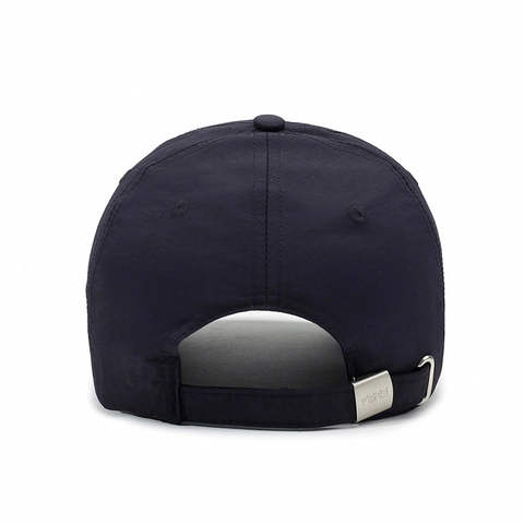 Casquette de Baseball Unisexe à Séchage Rapide Logo Bouclier Brodé Réglable Protection Solaire Chapeau de Sport Décontracté