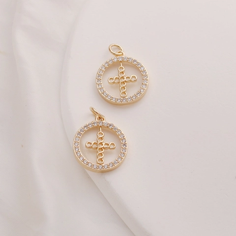Ciondoli In Zircone Placcati Oro Per Creazione Di Gioielli Fai Da Te Ape Angelo Serpente Mamma Cuore Croce Pendenti Accessori