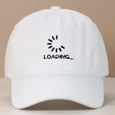 Baseball Cap Washed Cotton Distressed Retro Loading Embroidery Adjustable Strapback For Men Women Fashion Sunshade