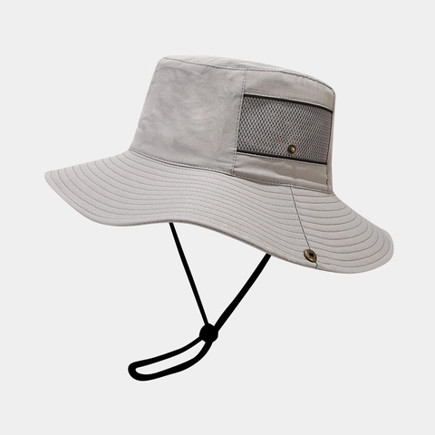 Cappello Da Pescatore Protezione Solare Allaperto Mesh Traspirante Tesa Larga Impermeabile Asciugatura Rapida Trekking