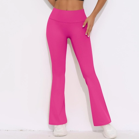 Damen High Waist Flare Yoga Hose Bauchkontrolle Scrunch Butt Ausgestellte Leggings Elastische Bootcut Workout Running Sporthose