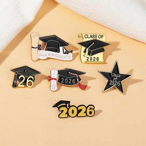 Graduation Season Brooches