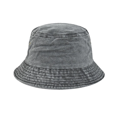 Sombrero de Pescador de Algodón Lavado Vintage para Mujeres Hombres Transpirable Protección Solar Plegable Casual Viaje