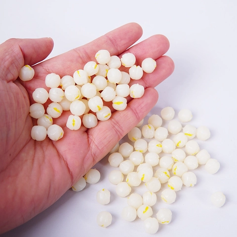 Simulation Mini Lotus Seed Models PVC Realistic Artificial Food For Dollhouse DIY Crafts Photography Props Decoration
