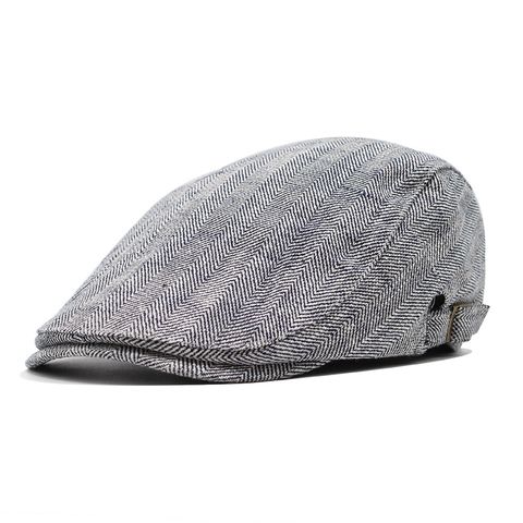 Klassieke Flat Cap Met Visgraatpatroon Voor Dames En Heren Verstelbare Retro Gatsby Newsboy Pet Tweed Accessoire