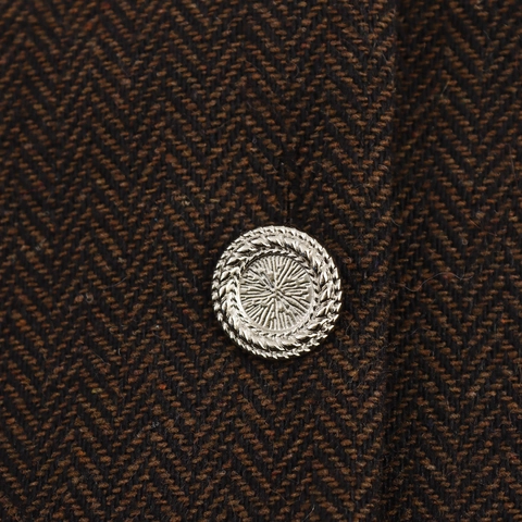 Elegante Giacca Corta E Gonna Midi In Tweed A Spina Di Pesce Maniche Lunghe Risvolto Ufficio Carriera Vintage Completo Donna