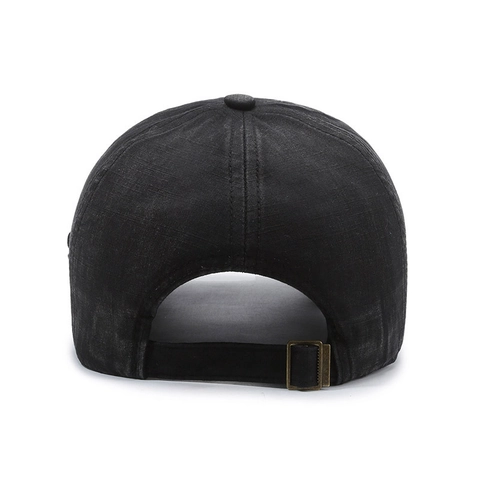 Vintage Washed Cotton Polyester Baseball Cap Classic Letter Embroidery Distressed Adjustable Hat For Men Women Outdoor