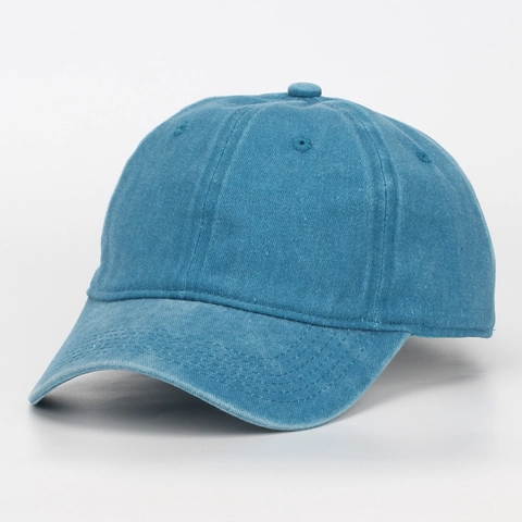 Vintage Gewaschene Baumwolle Baseballkappe Atmungsaktiv Sonnenschutz Einfarbig Schlicht Dad Hat Für Damen Herren Verstellbar Sport Kappe