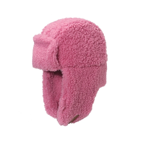 Gorro De Trampero Lana De Cordero Orejeras Invierno Cálido A Prueba De Viento Gorra De Aviador Exterior Ciclismo Felpa Para Hombres Mujeres