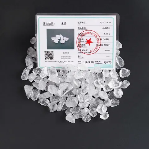 Natural Clear Quartz Crystal Chips Polished Stones Irregular Healing Purifying For Home Decor Aromatherapy Diffuser