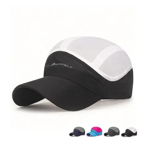 Cappello Da Baseball In Rete Ad Asciugatura Rapida Parasole Traspirante Sport All Aperto Regolabile Unisex
