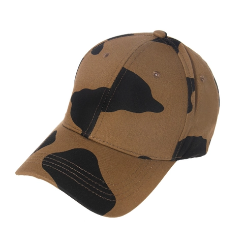 Gorra De Béisbol Patrón Animal Vaca Cebra Algodón Ajustable Visera Curva Sombrero De Sol Exterior Unisex