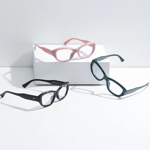 Gafas Fotocromáticas Ojo De Gato Anti Luz Azul Montura TR Retro Moda Cambio De Color Para Mujeres Unisex