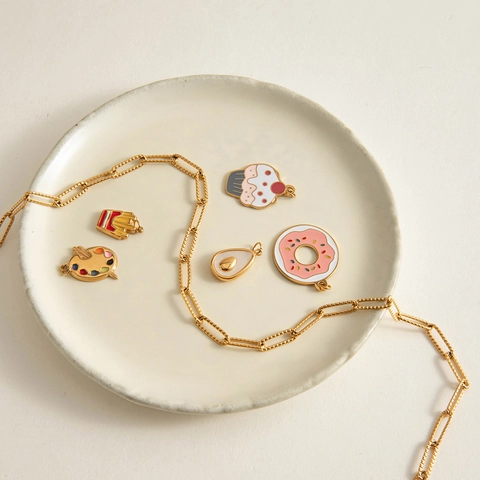 Collana A Catena Con Maglie A Graffetta Placcata Oro Acciaio Inossidabile Impermeabile Ipoallergenica Gioielli Minimalisti Per Donna