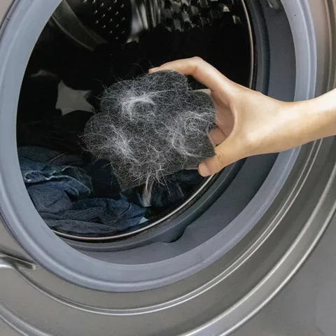 Herbruikbare Huisdierenhaar Verwijderaar Voor Wasmachine Reinigingsspons Pootvorm Efficiënte Pluizenvanger Voor Huishouden