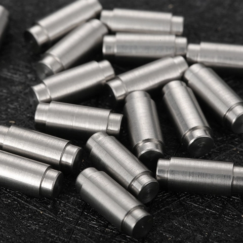 Abgestufte Wellenstifte Verzinktes Messing Präzisionsgetriebe Positionierung Zylindrische Metall Hardware Komponenten