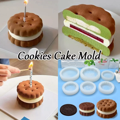 Runde Silikonform Für Kekse Mousse Kuchen DIY Handgemachte Kerzen Und Seifen Wellenrand Backwerkzeug Basteln