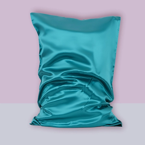 Pure MaulbeerSatin Kopfkissenbezug Beidseitig Satin Kissenbezug Für Haare Und Haut Umschlagverschluss Glatt Weich
