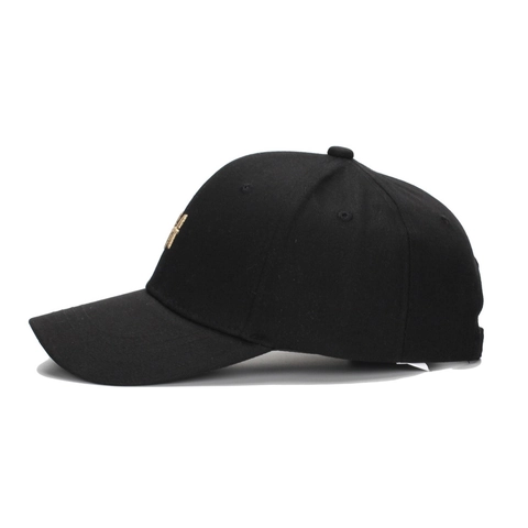 Cotton Baseball Cap Sun Protection Outdoor Letter H Embroidery Vintage Adjustable Curved Brim Sport Hat For Men Women