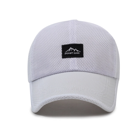 Ademende Mesh Honkbalpet Polyester Zonbescherming Zomer Outdoor Sport Verstelbare Trucker Pet Voor Heren Dames