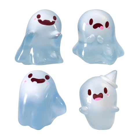 Halloween Lichtgevende Mini Spookbeeldjes Hars Glow In The Dark Micro Landschap Desktop Ornamenten Decoratie