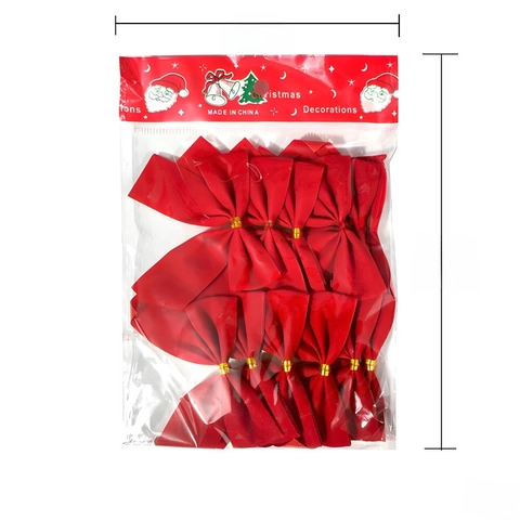 Weihnachten Deko Schleifen Polyester Satinband Für Baum Kranz Geschenkbox Dekoration Rot Gold Festlicher Schmuck