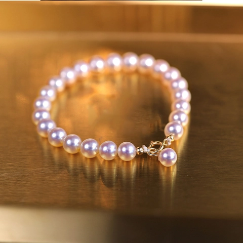 Eleganter Künstliche Perlenarmband Für Damen Rosa Imitationsperlen Edelstahl Französischer Retro Stil Schmuck Mit Anhänger