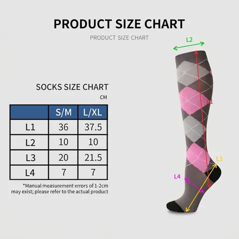 Professionelle Kompressionsstrümpfe Damen Herren Sportliche Unterstützung Kniehoch Lange Socken Zum Laufen Sport Flug