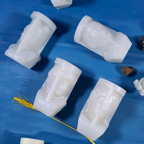 Classical David Venus Portrait Silicone Mold Handmade Aroma Candle DIY Sculpture Plaster Casting Tool