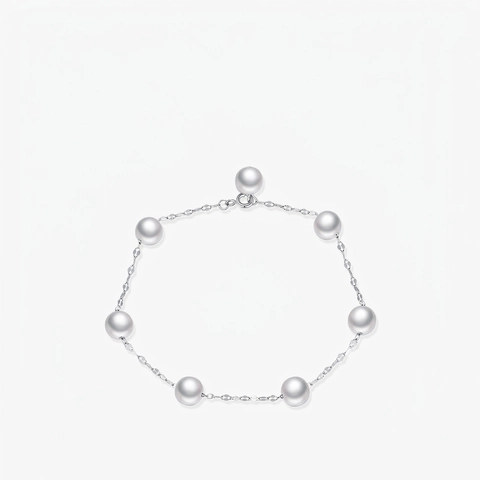 Bracciale Di Künstliche Perle In Argento Sterling 925 Gioielli Minimalisti Eleganti Stile Francese Per Donna Catena Da Mano Dolce